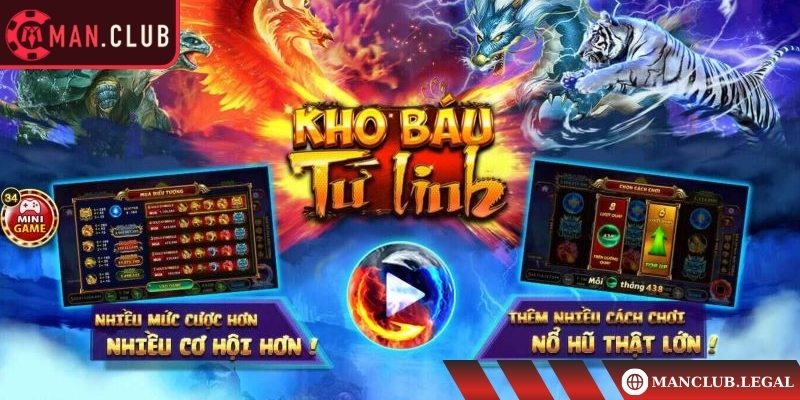 Kinh nghiệm chơi Kho Báu Tứ Linh hiệu quả